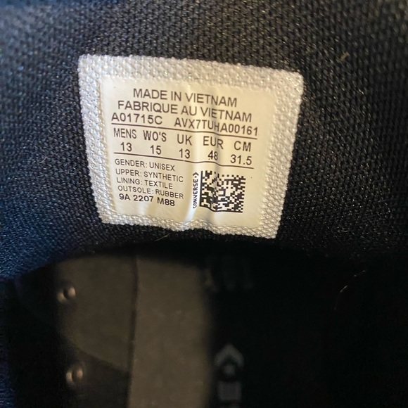 Converse Chuck Taylor All Star Malden Street Mid Sneaker black 13 - Picture 7 of 7